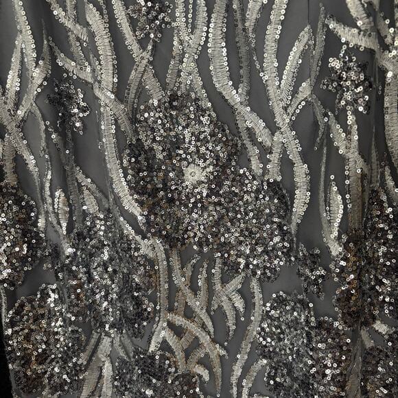 NWT JS COLLECTIONS Lyra Flutter Cocktail Dress size 10 - Picture 12 of 13